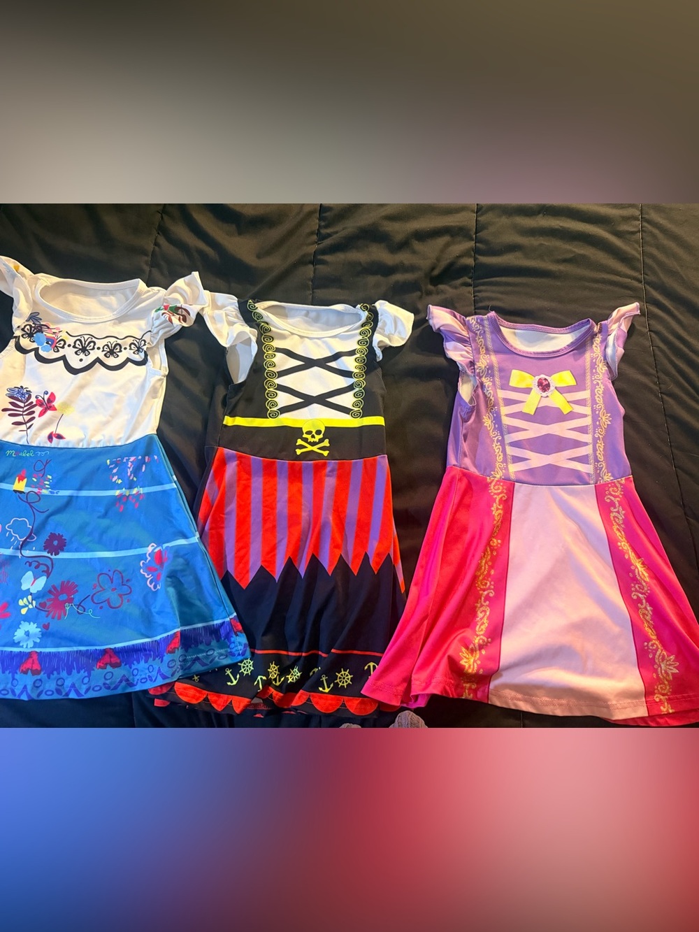 Girls 3-5T Disney Princess Pajama Bundle of 3